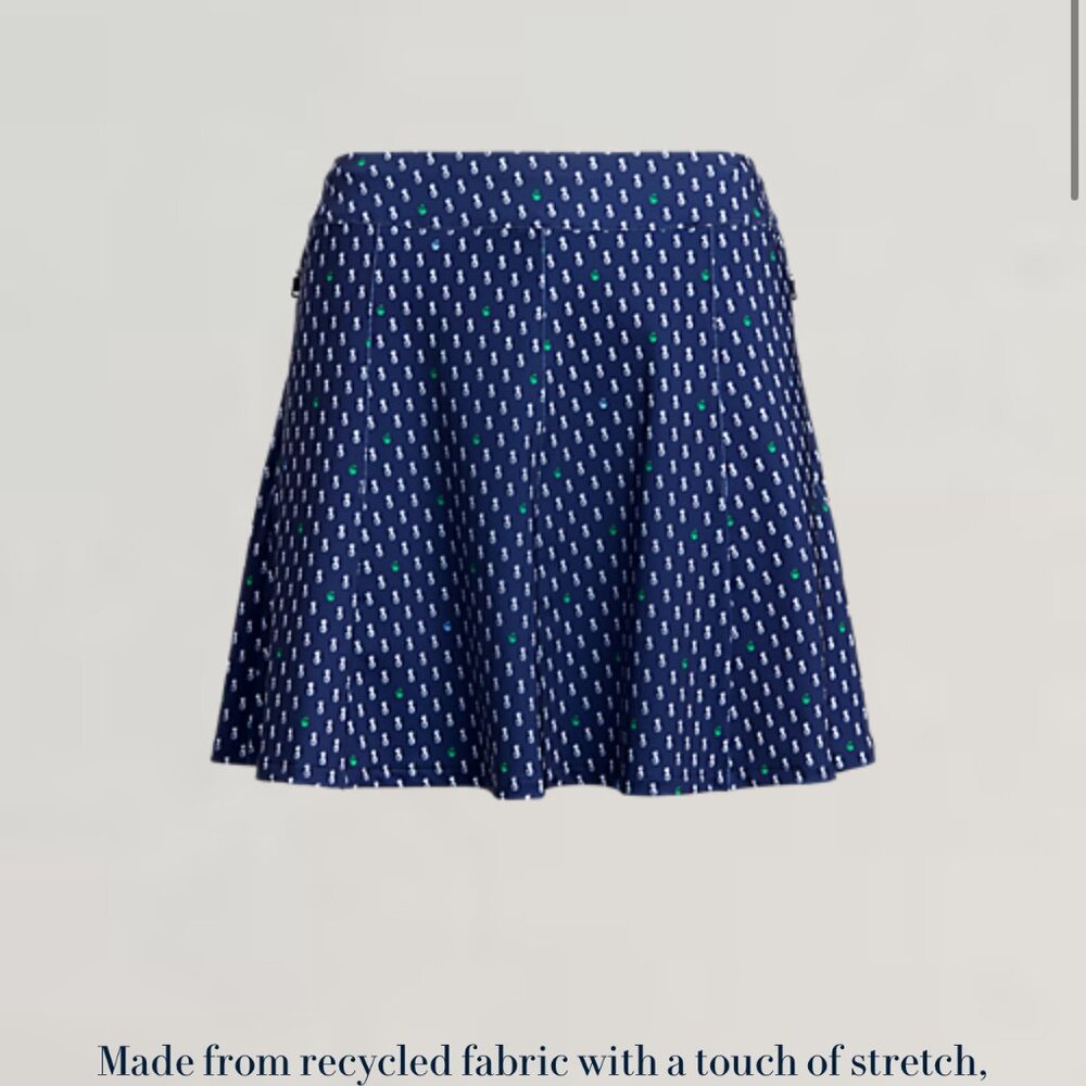 RLX Ralph Lauren Skort Women's Medium Pineapple Print